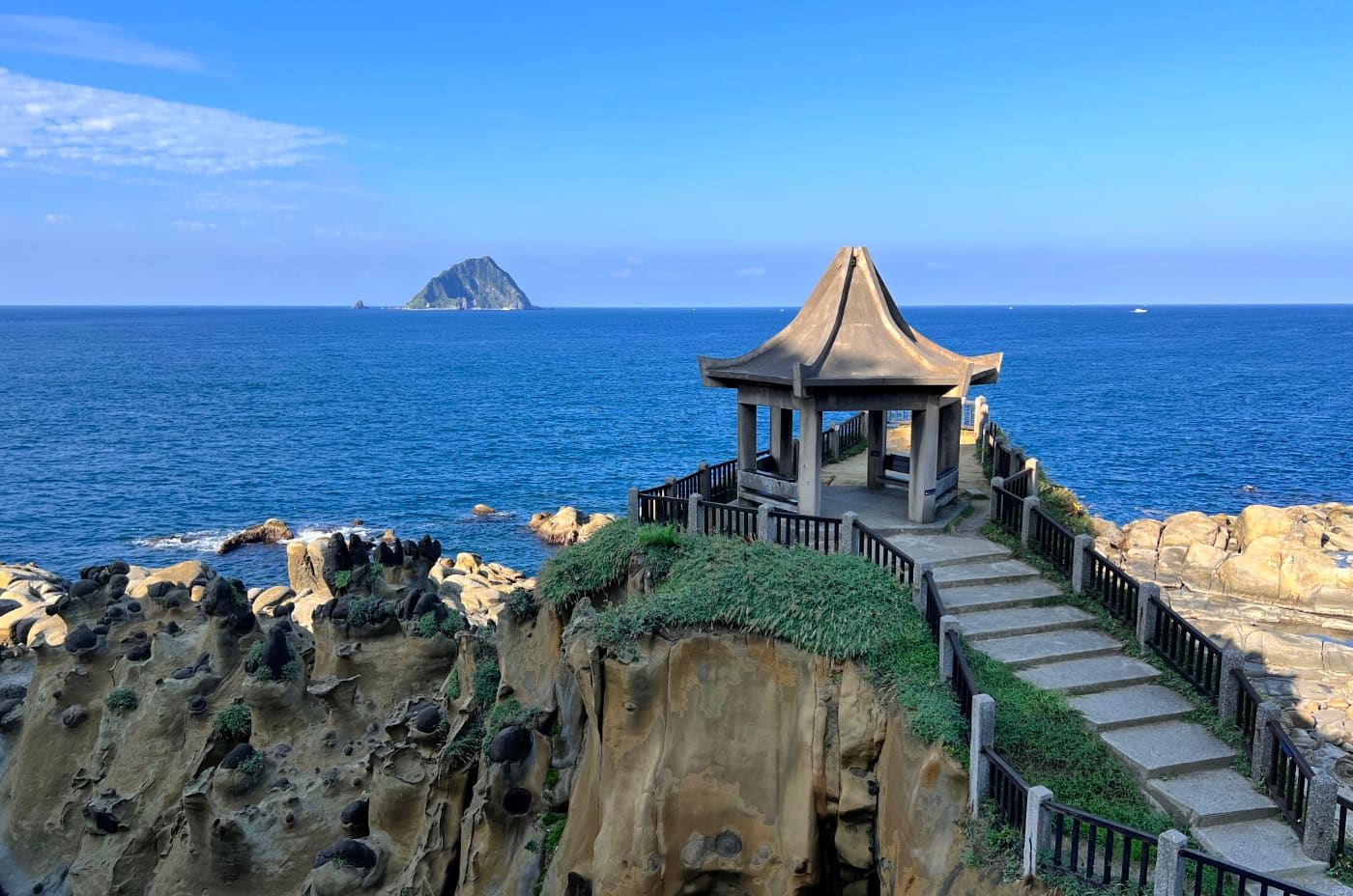 Keelung Islet from Heping Island in Keelung